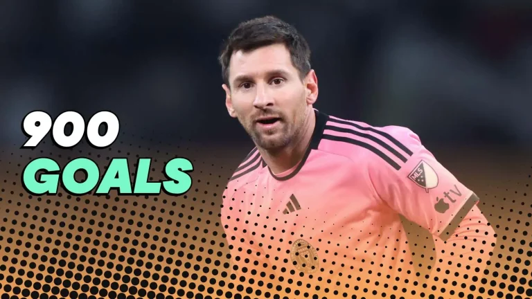 Lionel Messi 900th career goal record